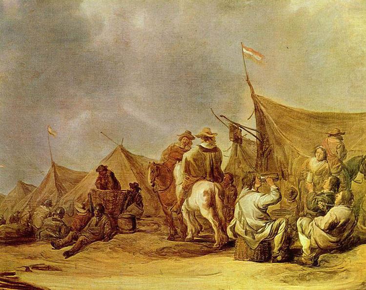 Aelbert Cuyp Ruhepause im Lager china oil painting image